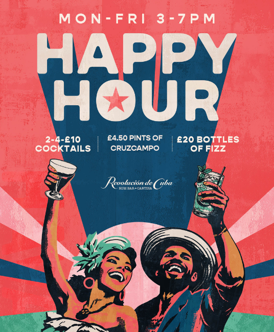 revolucion de cuba happy hour offer